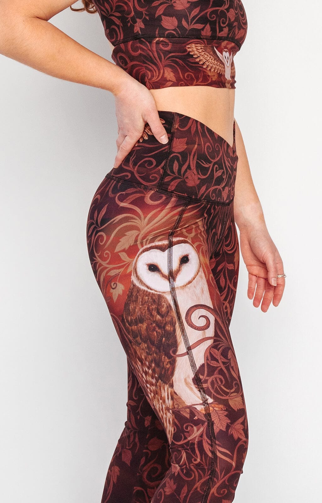 Split Flare Pant In Wisdom Seeker | Yoga Democracy | Evolve Fit Wear