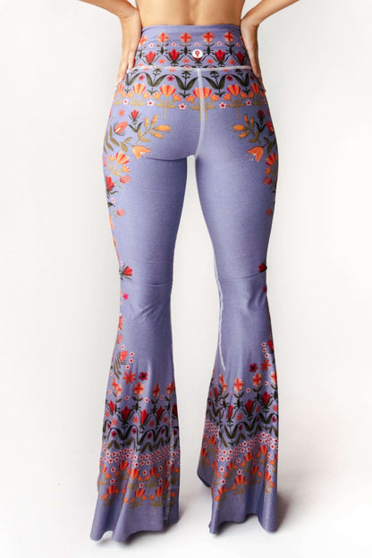 Bell Bottoms 2.0 in Lavender Love | Yoga Democracy | Evolve Fit Wear