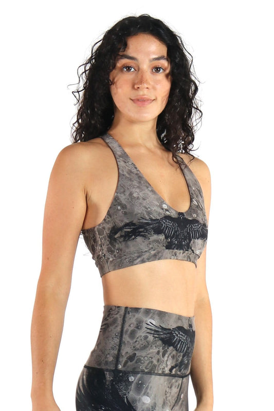 Mystique Bra in The Raven | Yoga Democracy | Evolve Fit Wear