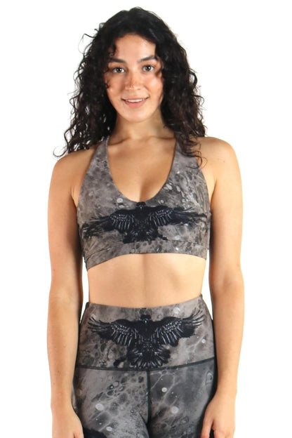 Mystique Bra in The Raven | Yoga Democracy | Evolve Fit Wear