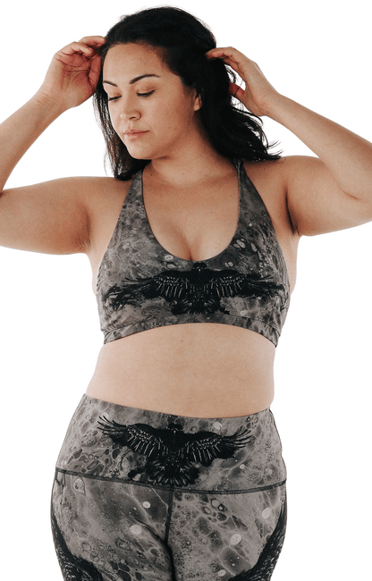 Mystique Bra in The Raven | Yoga Democracy | Evolve Fit Wear