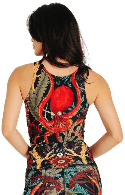 Reversible Knot Top in Coral My Name | Yoga Democracy | Evolve Fit Wear