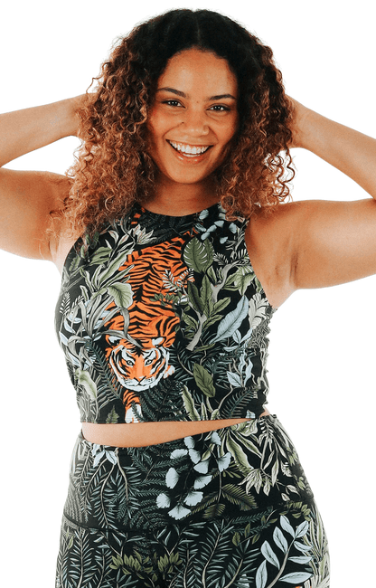 Reversible Knot Top in Rawr Talent | Yoga Democracy | Evolve Fit Wear