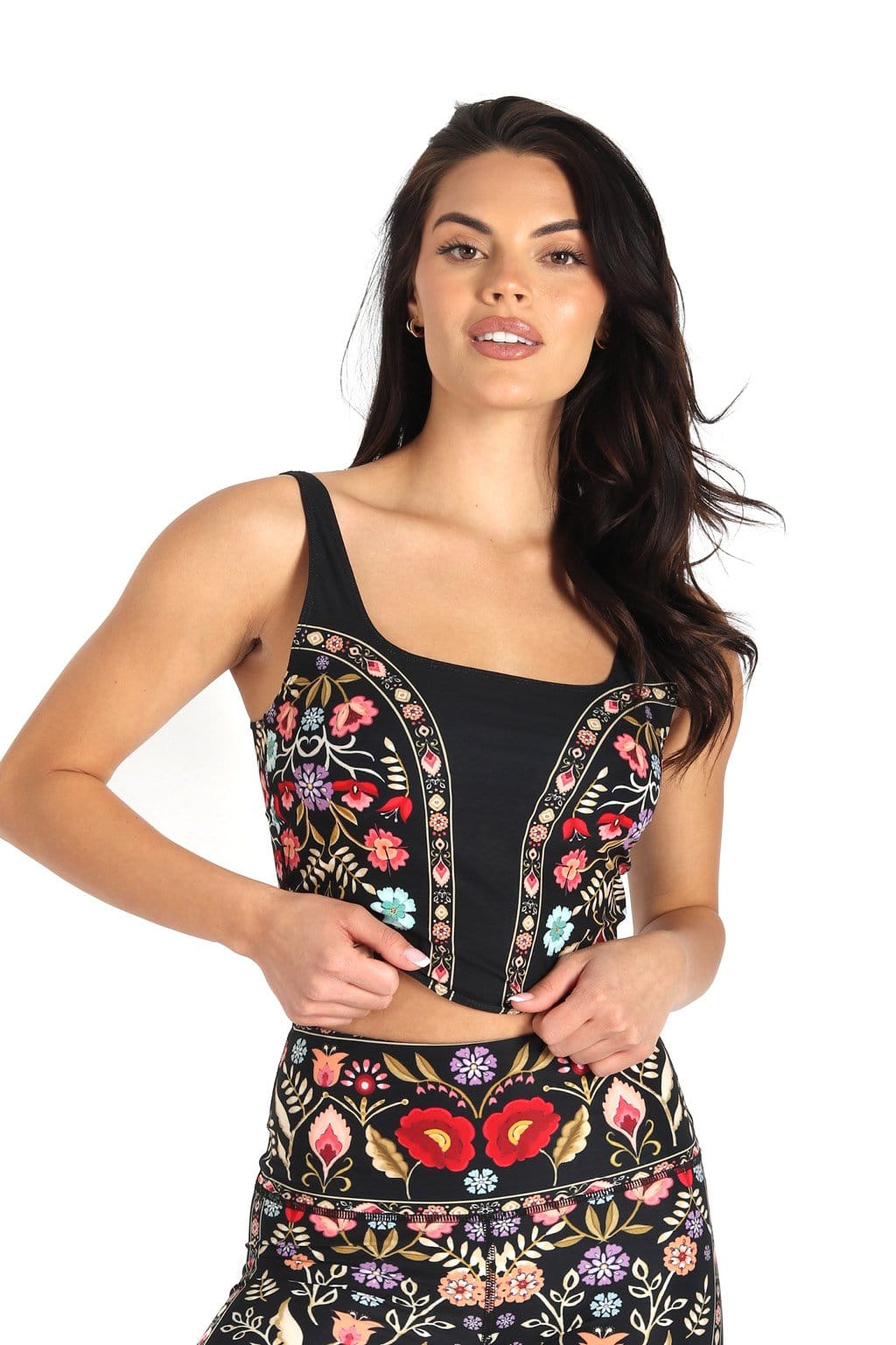 Om Tank in Rustica | Yoga Democracy | Evolve Fit Wear