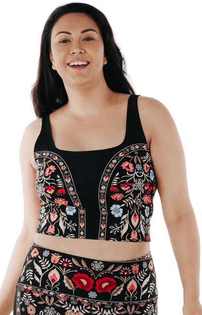 Om Tank in Rustica | Yoga Democracy | Evolve Fit Wear