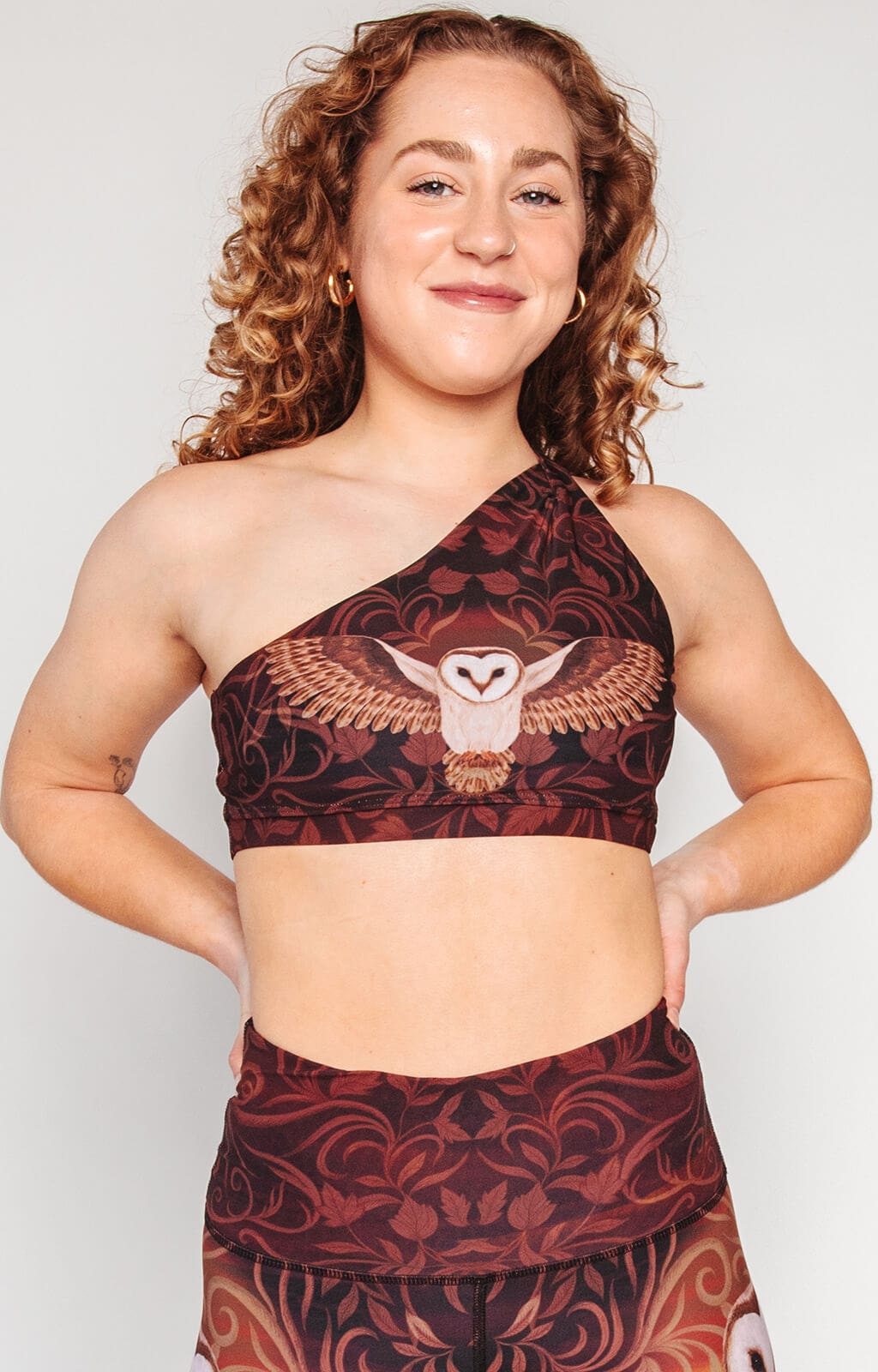The Maverick Bra in Wisdom Seeker | Yoga Democracy | Evolve Fit Wear