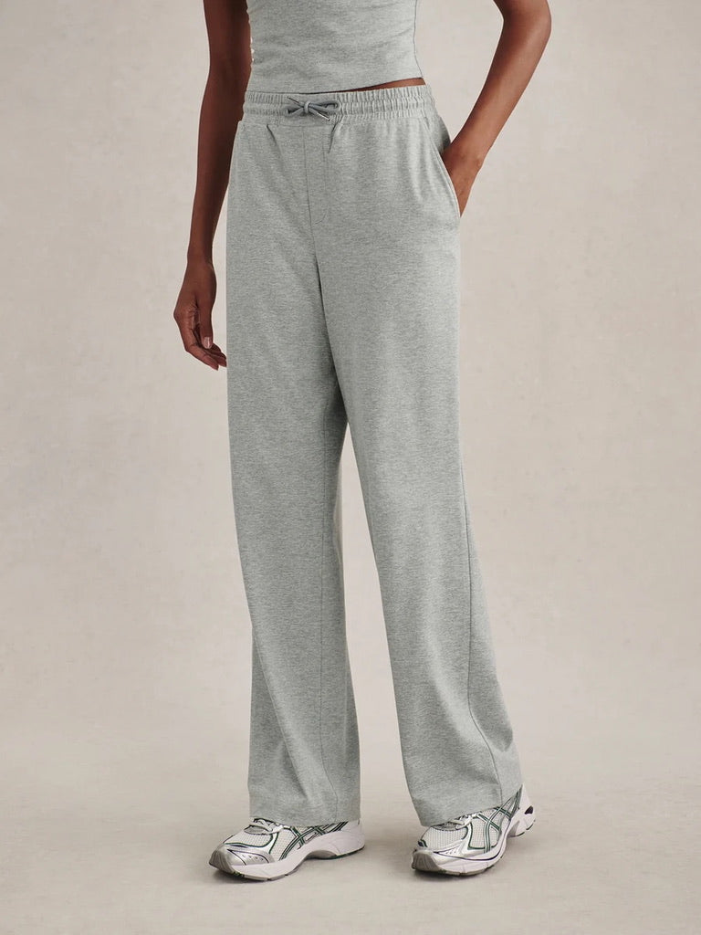 Motion Easy Wide Leg Joggers - Blue Green Marl