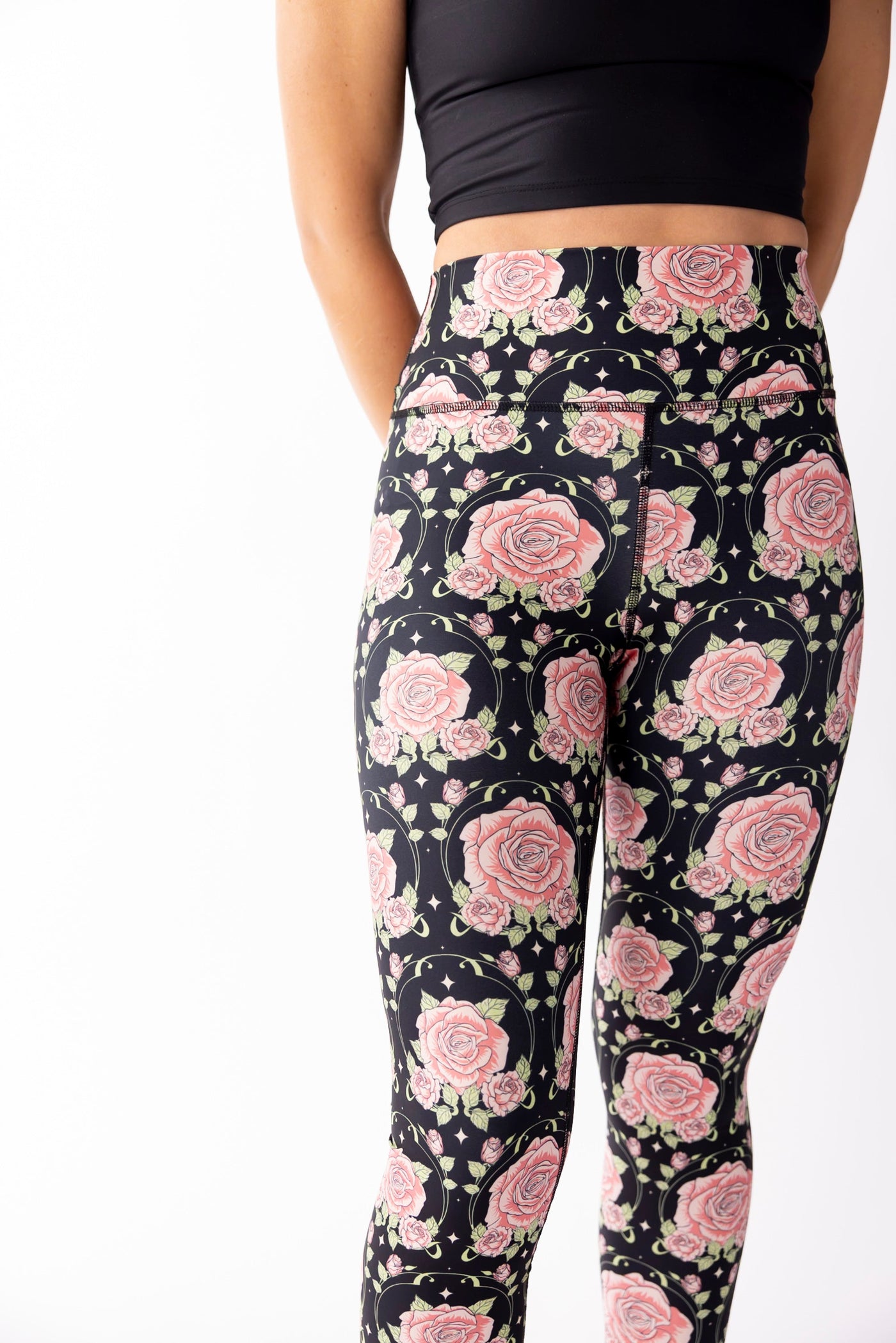 Leggings - Midnight Rose