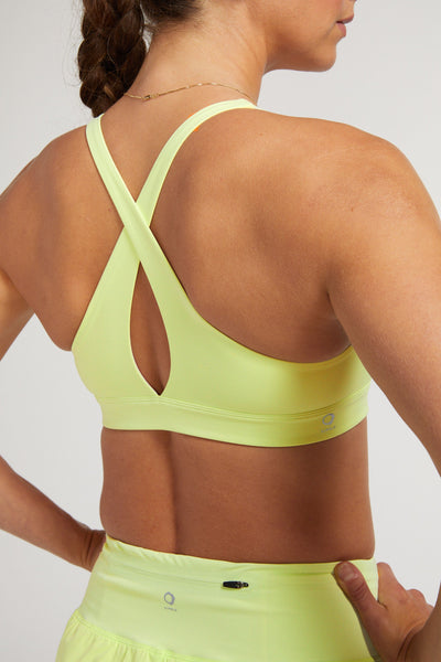 ALRN MID SUPPORT CROSSBACK BRA