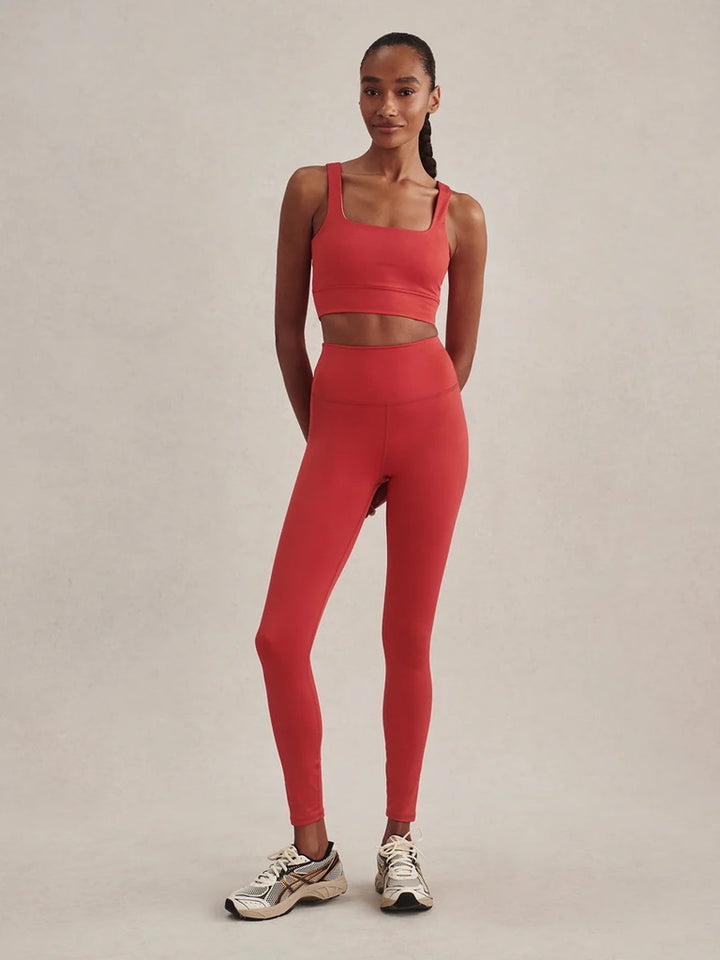 FreeSoft™ Cori Compression Sports Bra - Pink Begonia