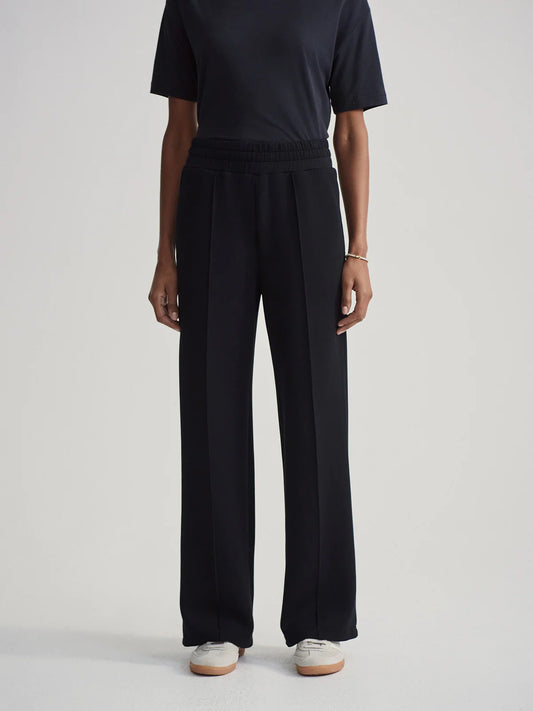 Wide Leg Pants 30 - Black | High-waisted