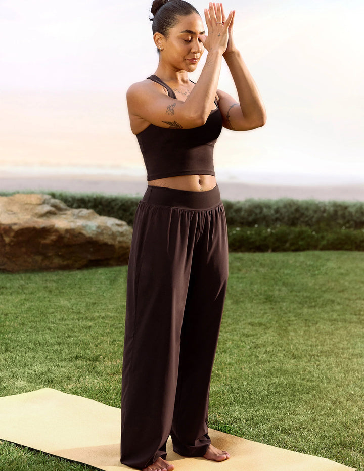 glowzone™ Hybrid Straight Leg Pants 31 - Cocoa Plum