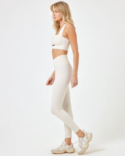 Mercer Legging - Bone | LSPACE | Evolve Fit Wear