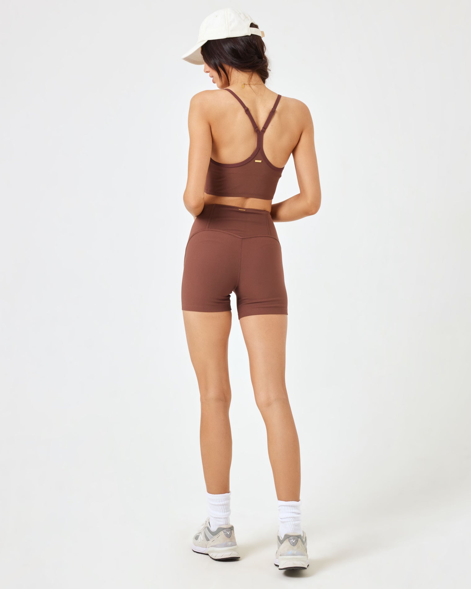 Revel Short - Cafe | LSPACE | Evolve Fit Wear