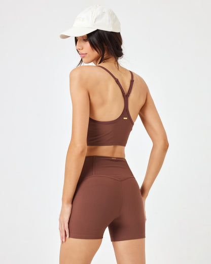 Revel Short - Cafe | LSPACE | Evolve Fit Wear