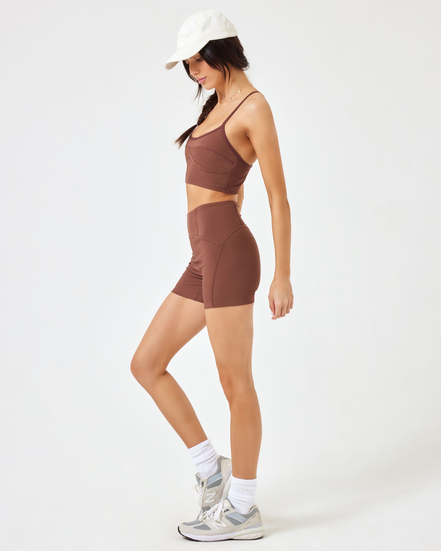 Revel Short - Cafe | LSPACE | Evolve Fit Wear
