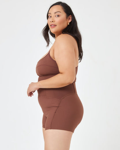 Revel Short - Cafe | LSPACE | Evolve Fit Wear