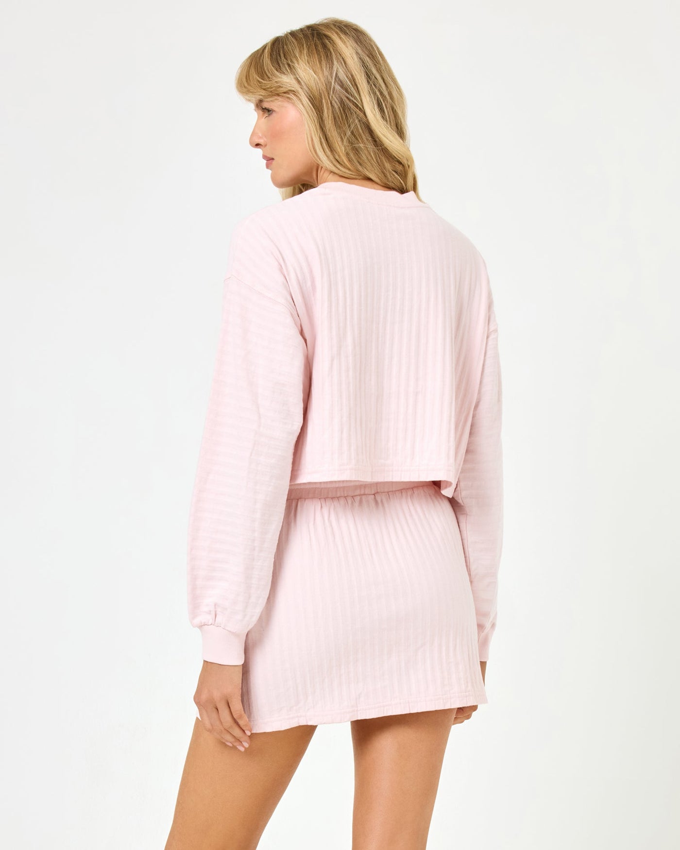 Half Court Pullover - Petal