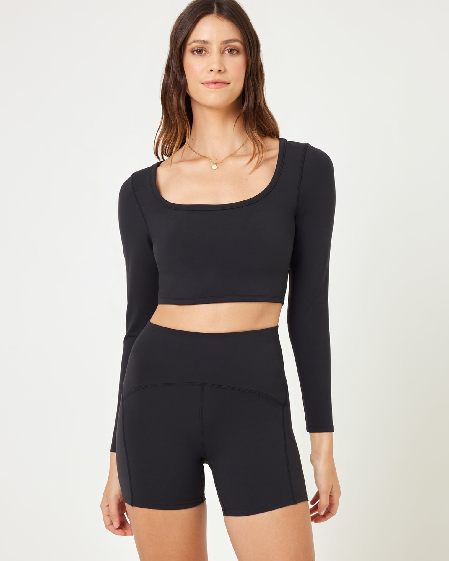 En Pointe Top - Black | LSPACE | Evolve Fit Wear