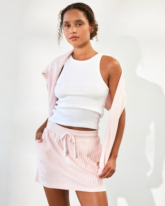 Half Court Skirt - Petal | LSPACE | Evolve Fit Wear