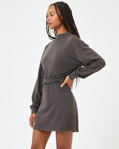 Asher Dress - Charcoal