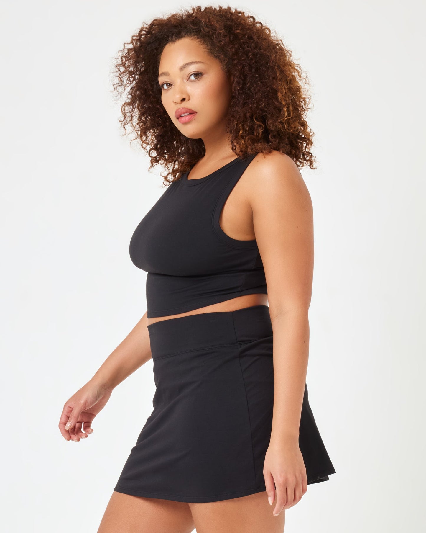 Nolan Top - Black | LSPACE | Evolve Fit Wear