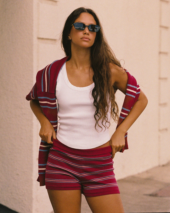 Berry Wine Stripe | Badge:New Arrival_
