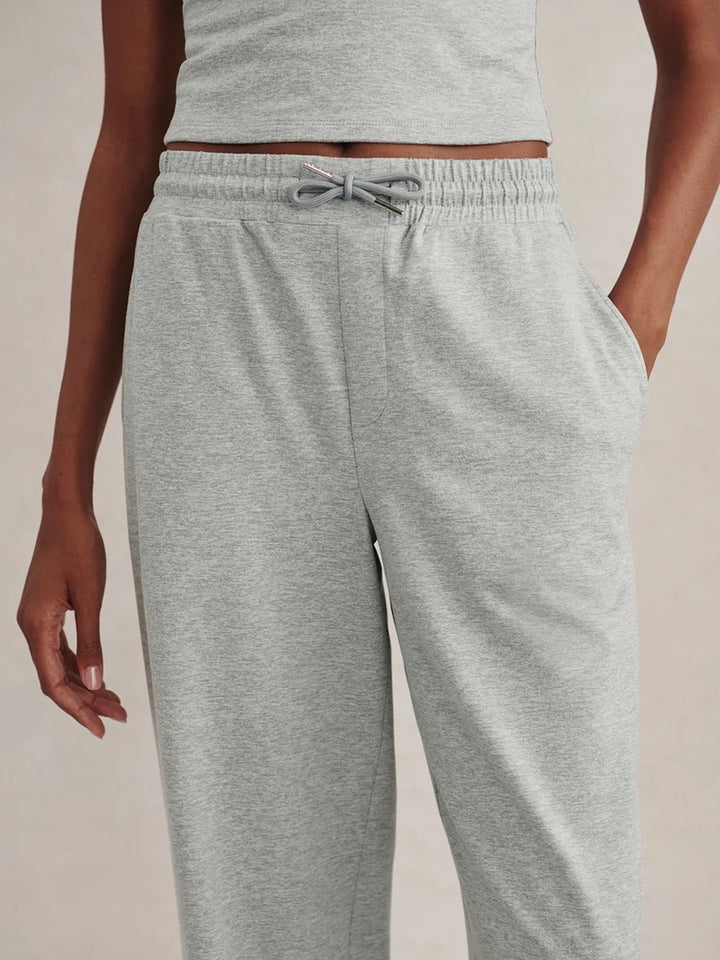 Motion Easy Wide Leg Joggers - Blue Green Marl