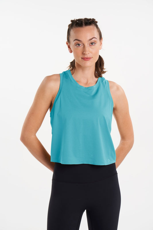 ALRN CROP MESH SINGLET | ALWRLD | Evolve Fit Wear