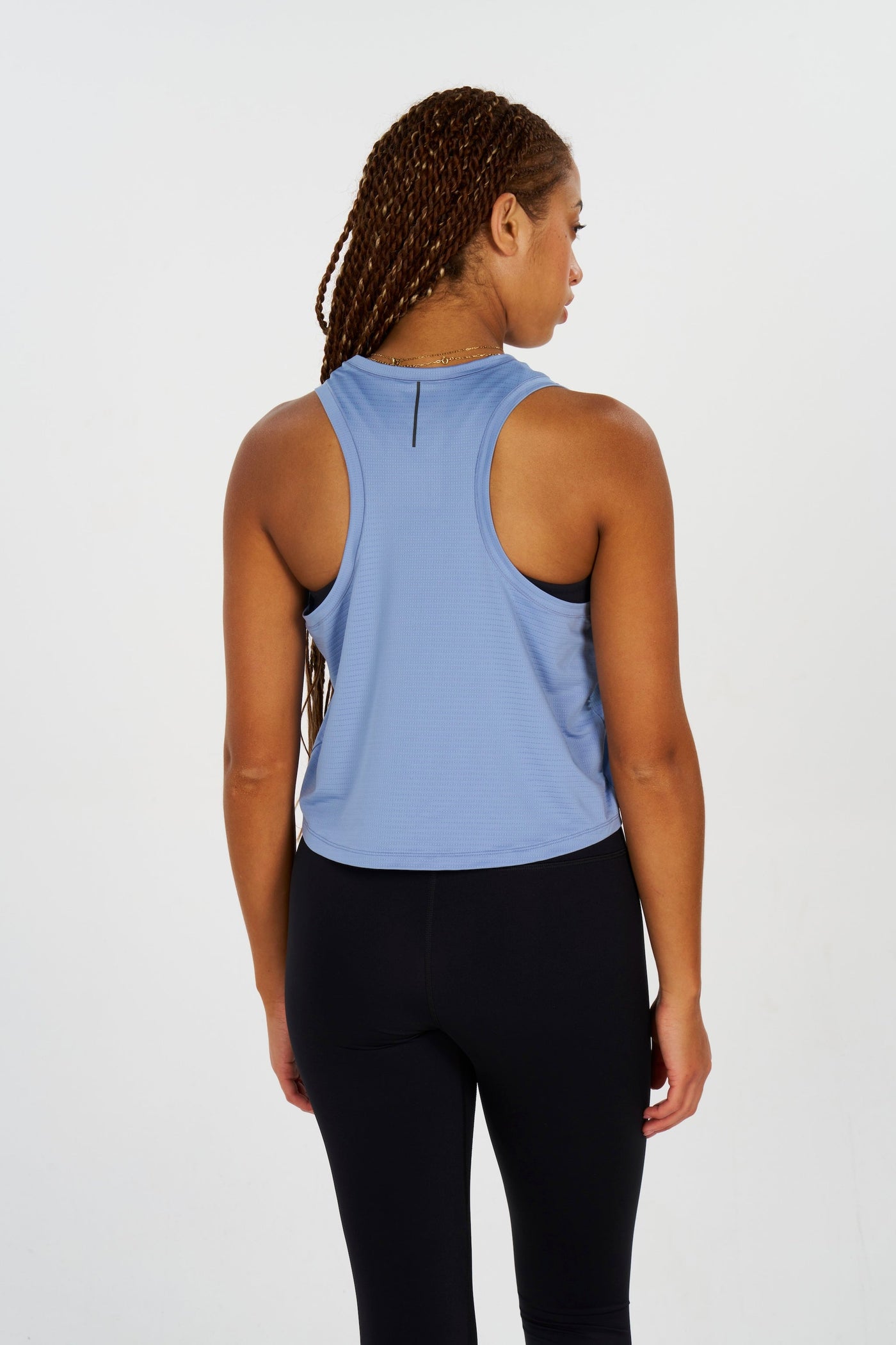 ALWRLD ALRN CROP MESH SINGLET