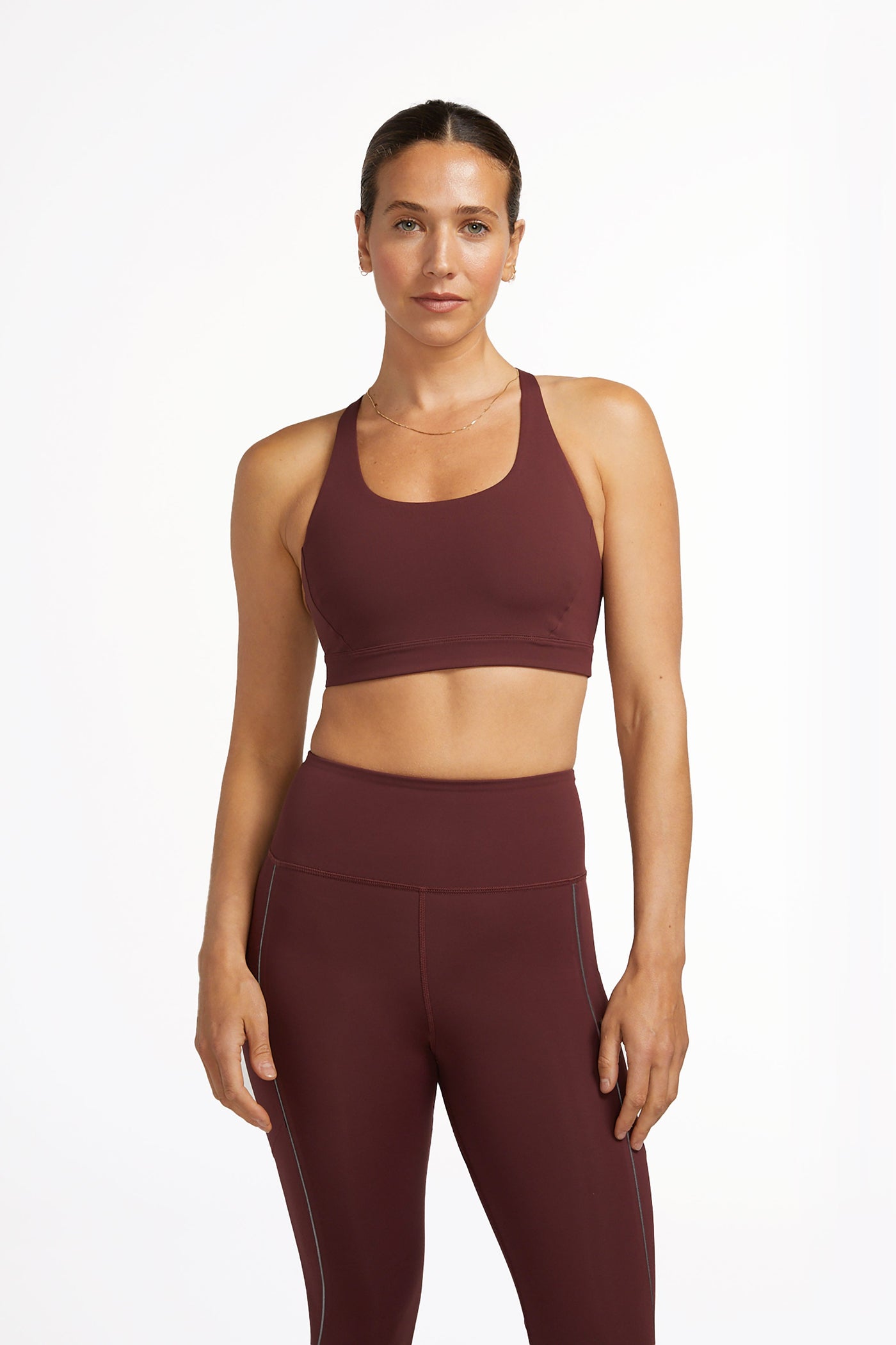 ALRN MID SUPPORT CROSSBACK BRA