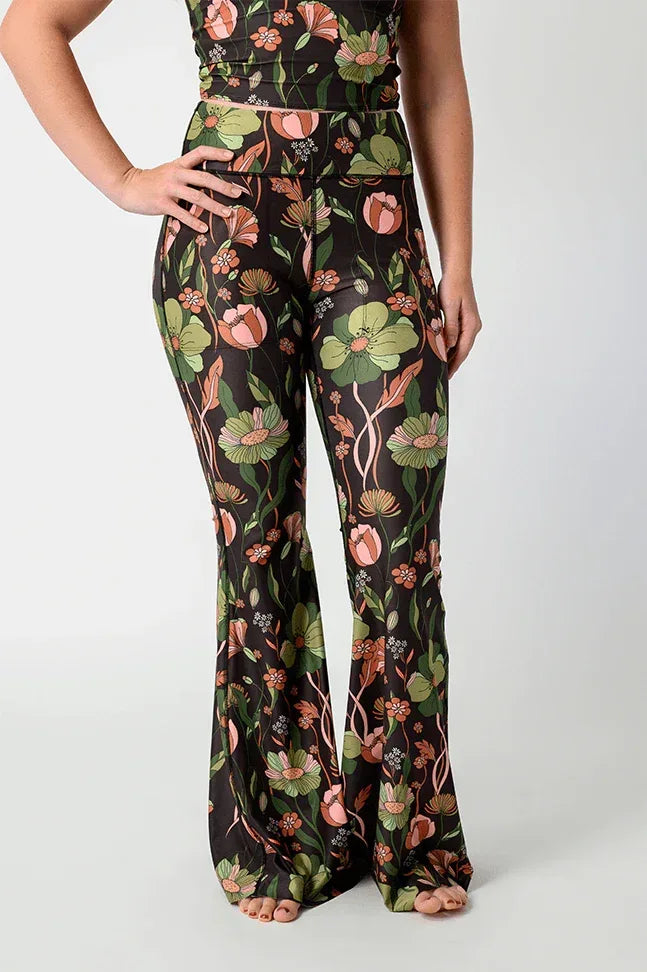 BellBottoms2.0inBotanicalGarden - Evolve Fit Wear - BellBottoms2.0inBotanicalGarden