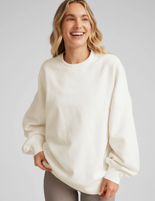 Beyond Yoga LuxeFleece Oversized Sweatshirt | Evolve Fit Wear
