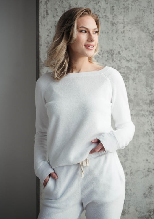 Chill Pullover - White | Jala | Evolve Fit Wear