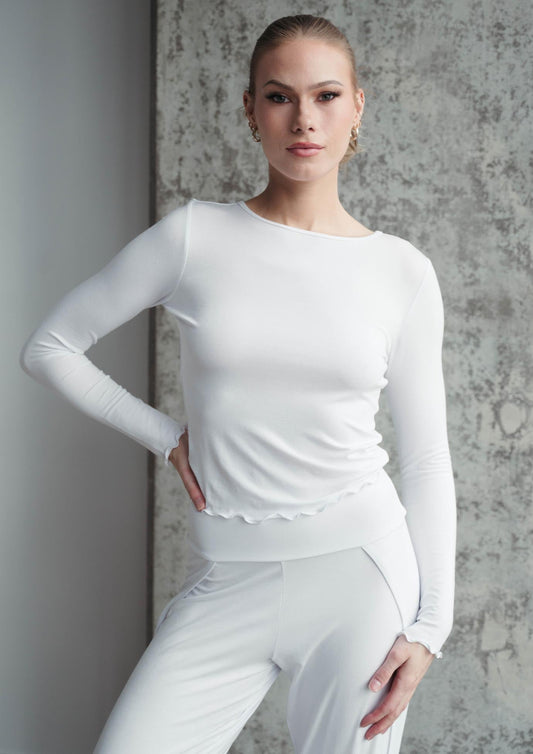 Chill Top - White | Jala | Evolve Fit Wear