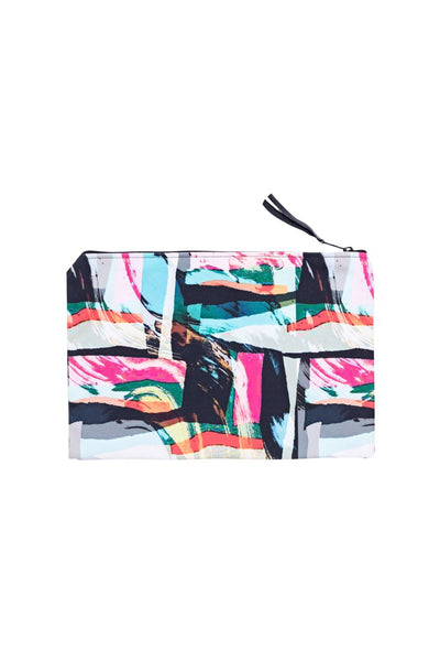 Canvas Workout Pouch - Jungle Abstract Print