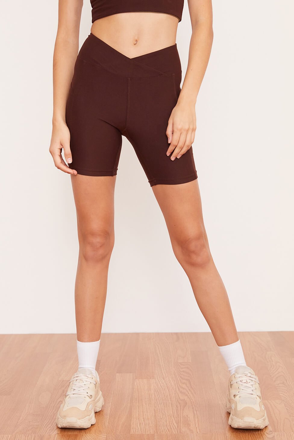 Chai Midi Bike Short | Wolven | Evolve Fit Wear