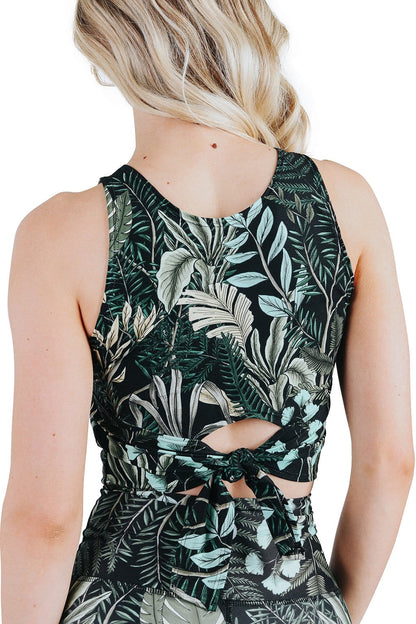 Reversible Knot Top in Rawr Talent | Yoga Democracy | Evolve Fit Wear
