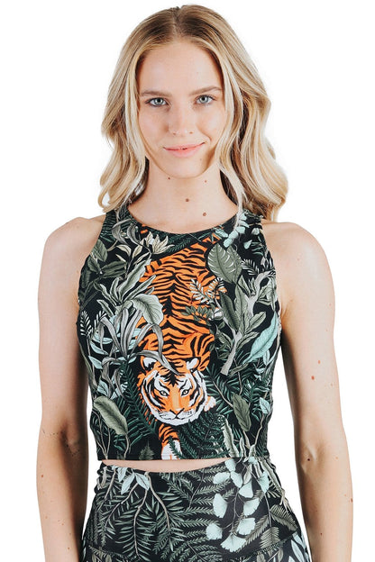 Reversible Knot Top in Rawr Talent | Yoga Democracy | Evolve Fit Wear