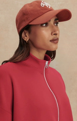 Ritchie Sporty Short Sleeve Sweatshirt - Rich Raspberry