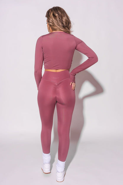 Girlfriend Legging - Berry Pie | Lux | Evolve Fit Wear