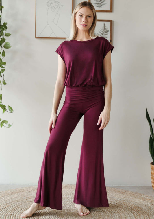 Easy Jumper - Merlot | Jala | Evolve Fit Wear