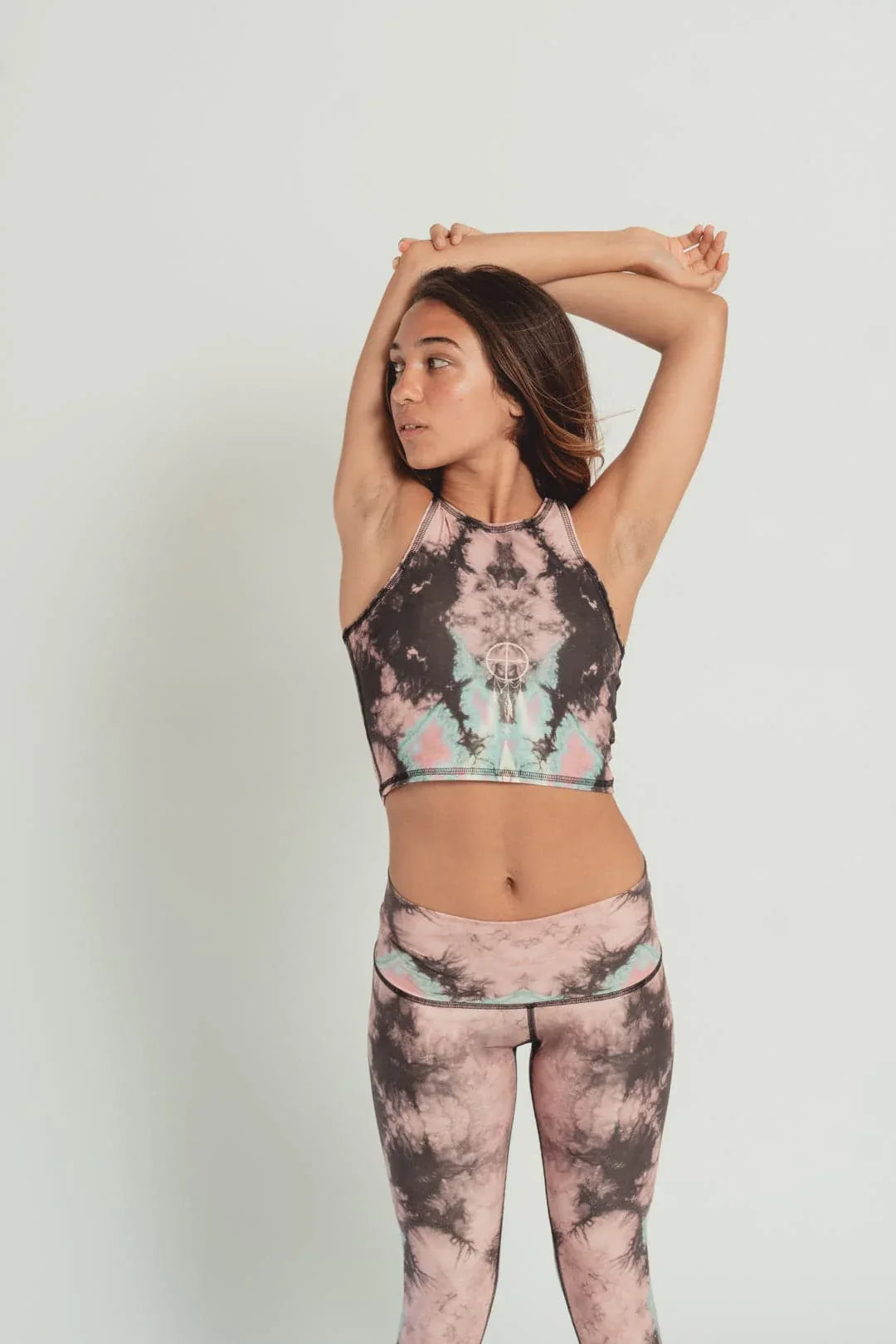 EagleFeatherPinkMermaidTankFrontVibe - Evolve Fit Wear - EagleFeatherPinkMermaidTankFrontVibe