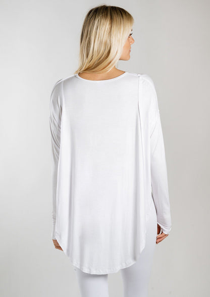 Flow Top - White | Jala | Evolve Fit Wear