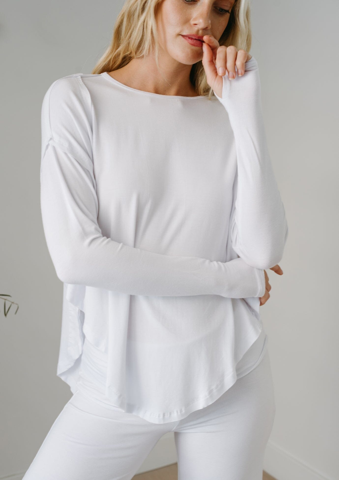 Flow Top - White | Jala | Evolve Fit Wear