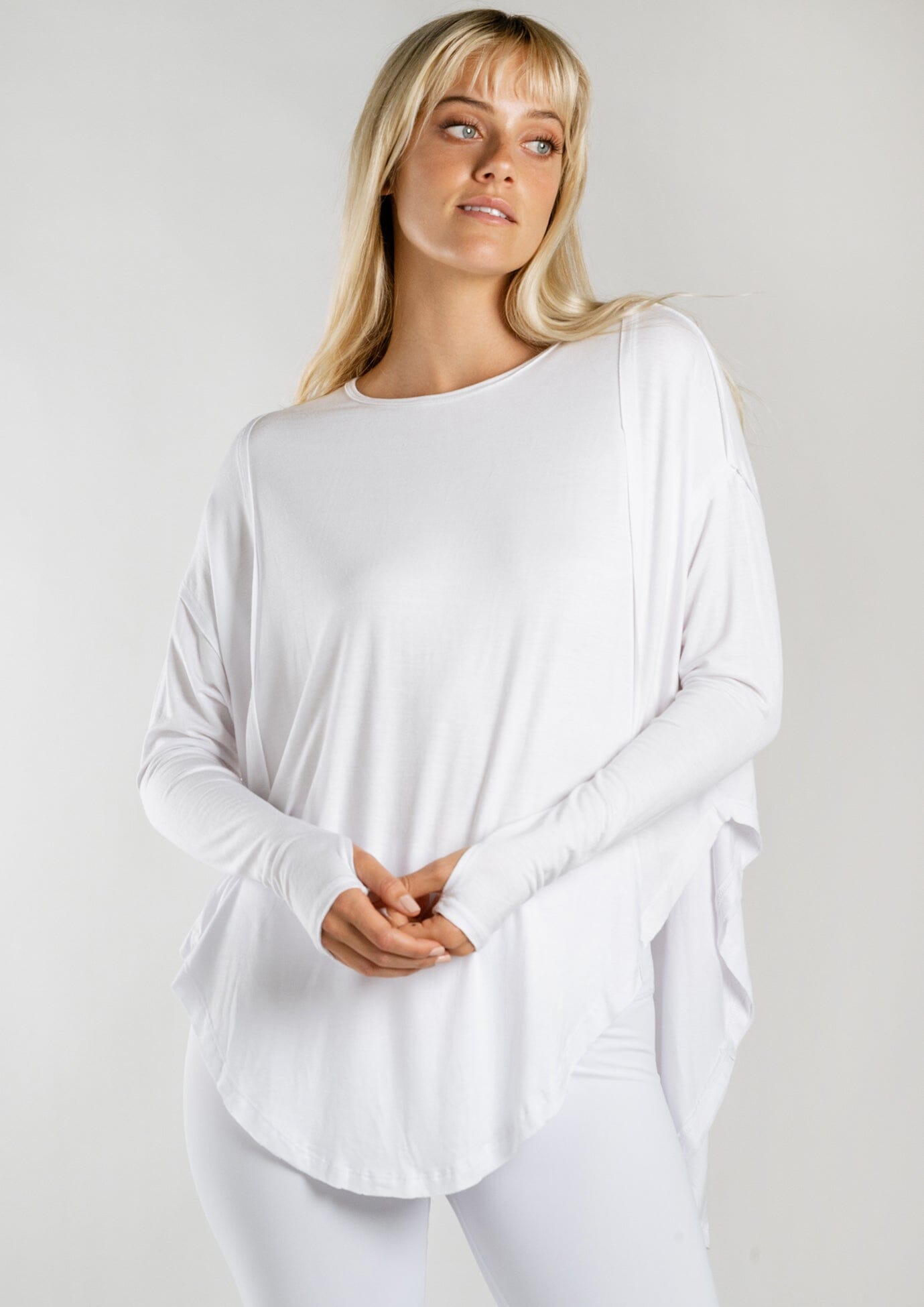 Flow Top - White | Jala | Evolve Fit Wear