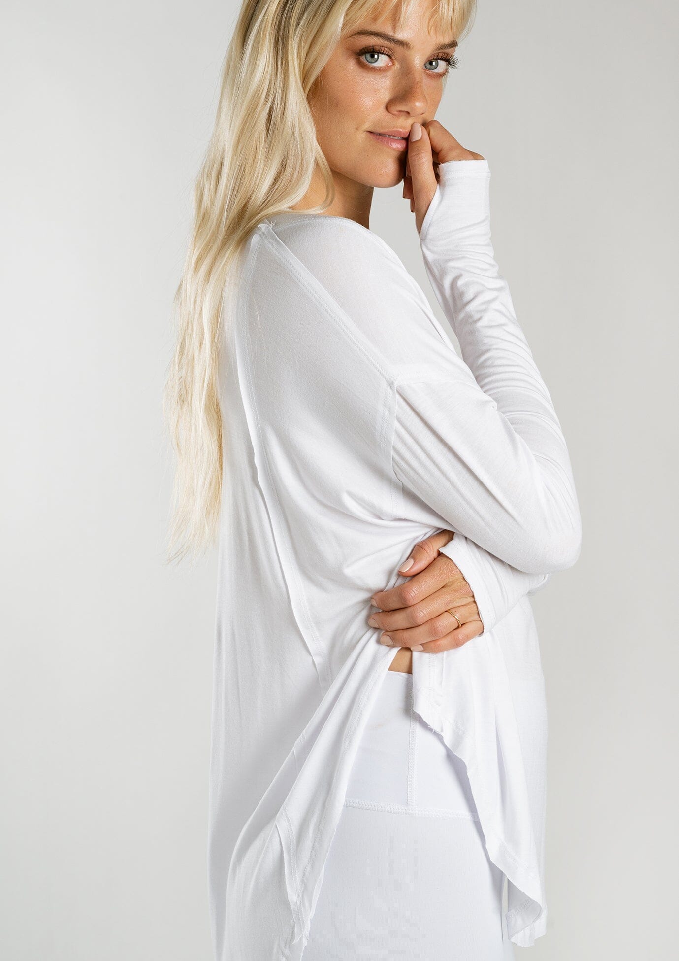 Flow Top - White | Jala | Evolve Fit Wear