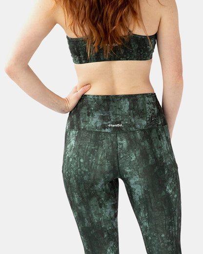 Hi Five Pocketed High-Waist Leggings - Nature Daze