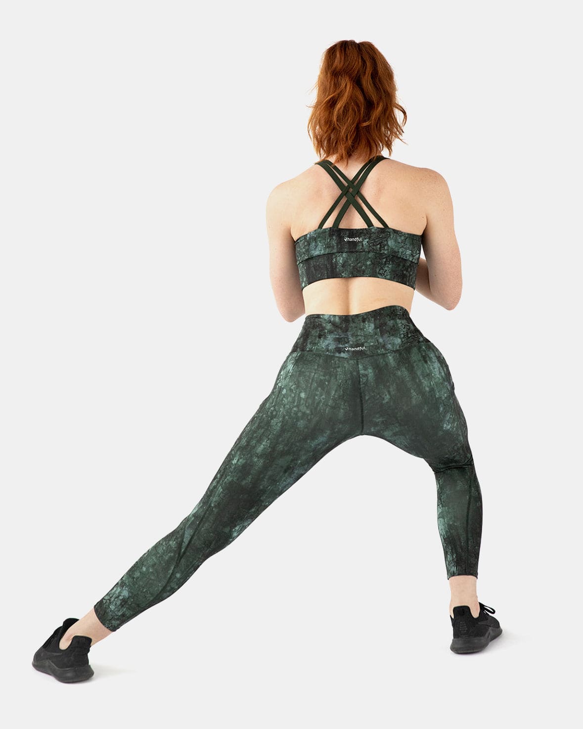 Hi Five Pocketed High-Waist Leggings - Nature Daze