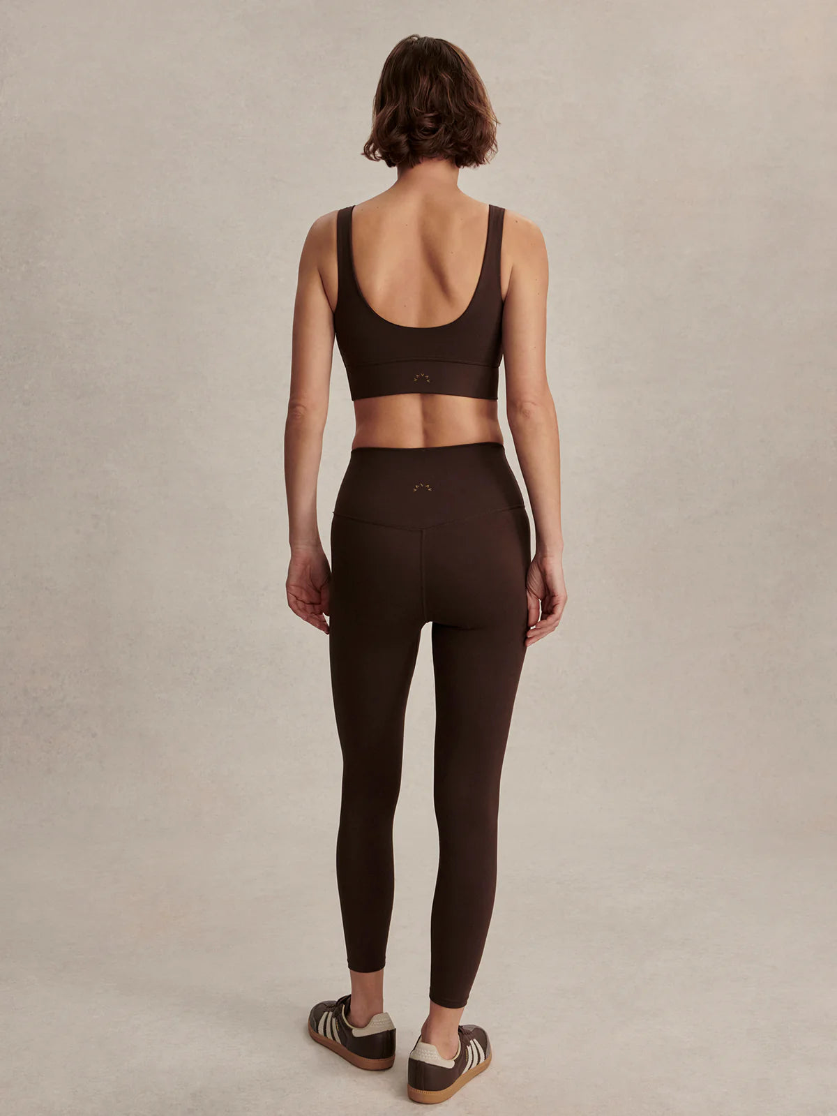 FreeSoft High Waisted Leggings in Coffee Bean | Evolve Fit Wear